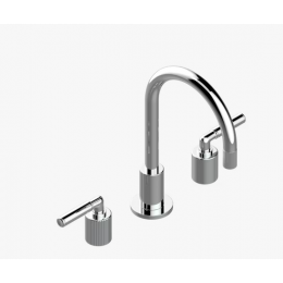 Смеситель для раковины, THG, Estrela with lever, цвет-PVD матовый золотистый