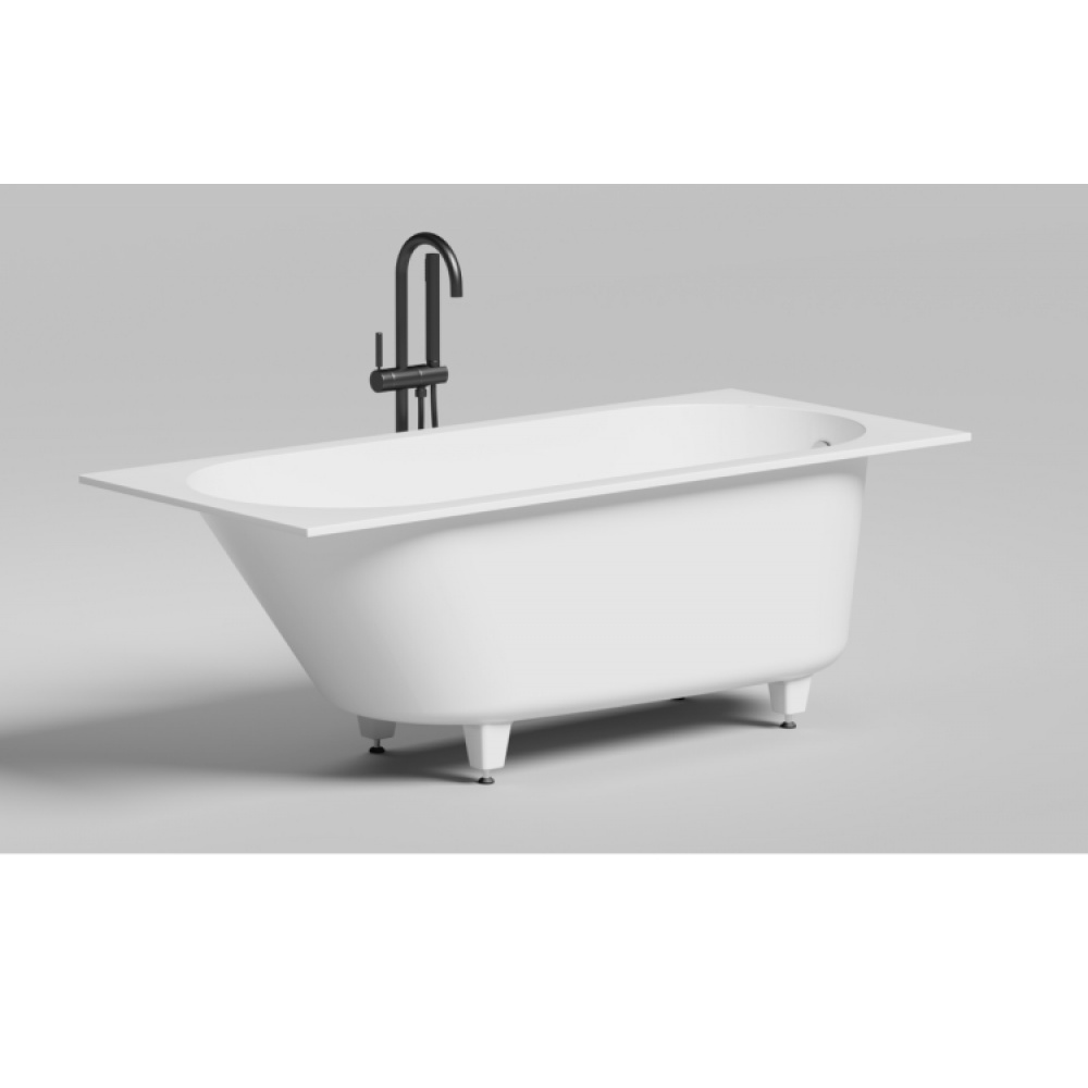 Ванна, Salini, Ornella, шгв 1600*700*600, модификация oval, цвет-белый матовый