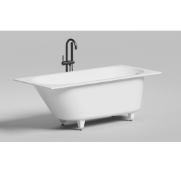 Ванна, Salini, Ornella, шгв 1600*700*600, модификация oval, цвет-белый матовый