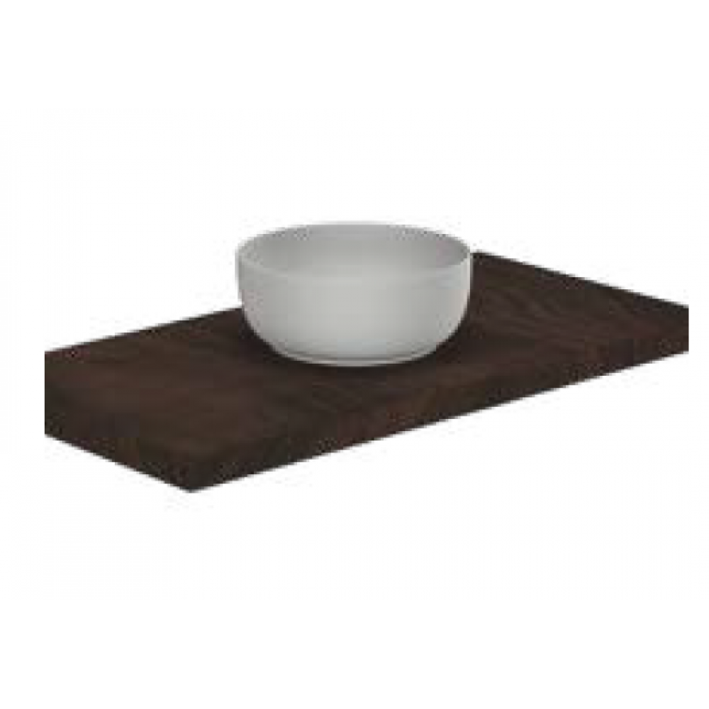 Раковина, Scarabeo, Glam, шгв 330*330*125, отверстия для смесителя-отсутствуют, цвет-Musk