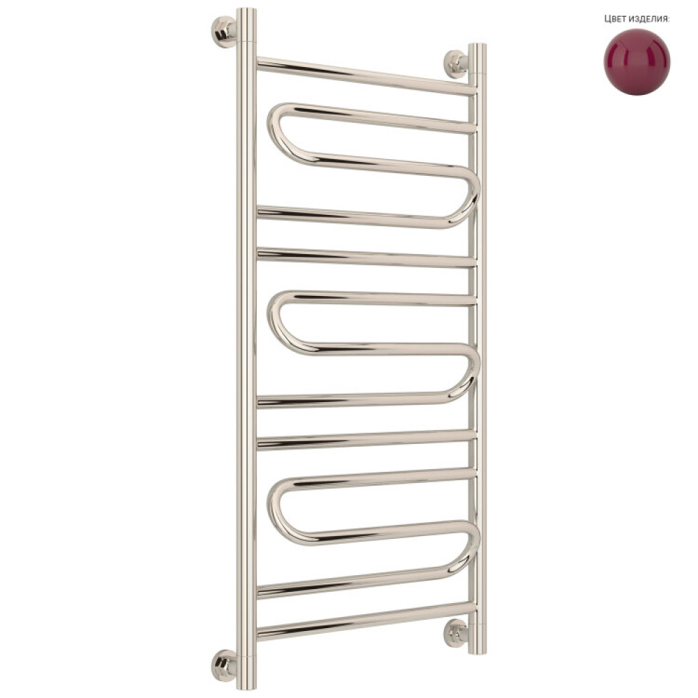 Полотенцесушитель, Сунержа, Элегия+, шгв 550*121*1062, цвет-RAL 4004 (Бордово-фиолетовый)