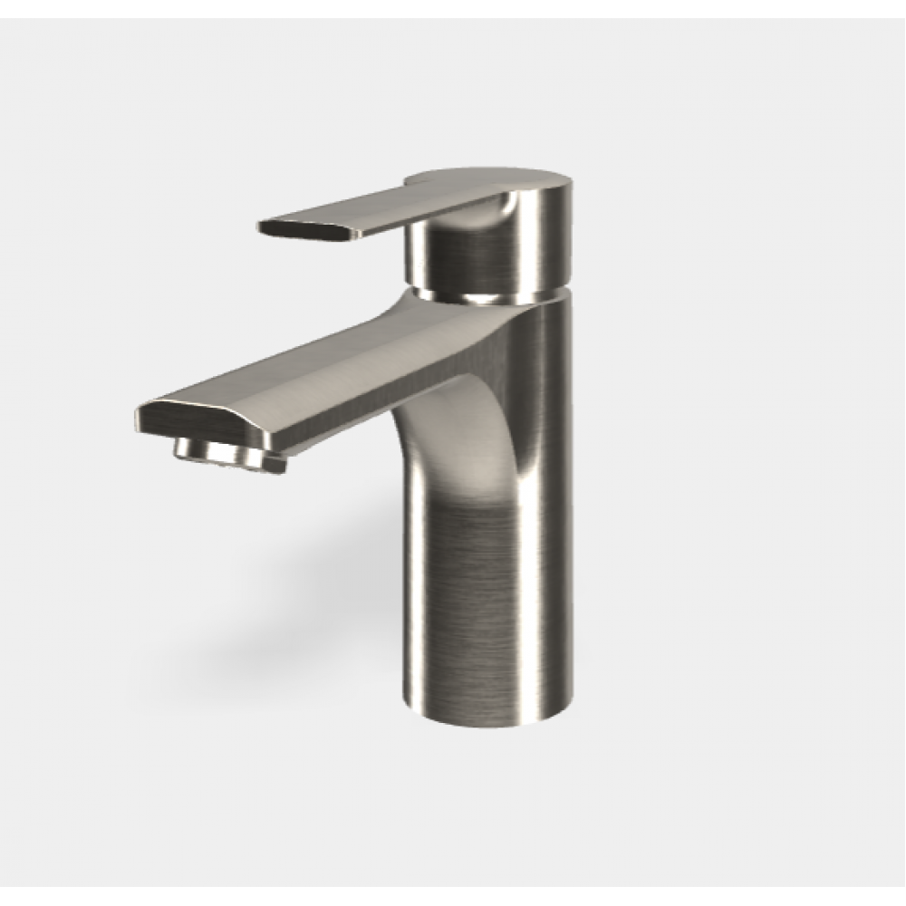 Смеситель для раковины, Fima Carlo Frattini, Mast, цвет-брошированный никель