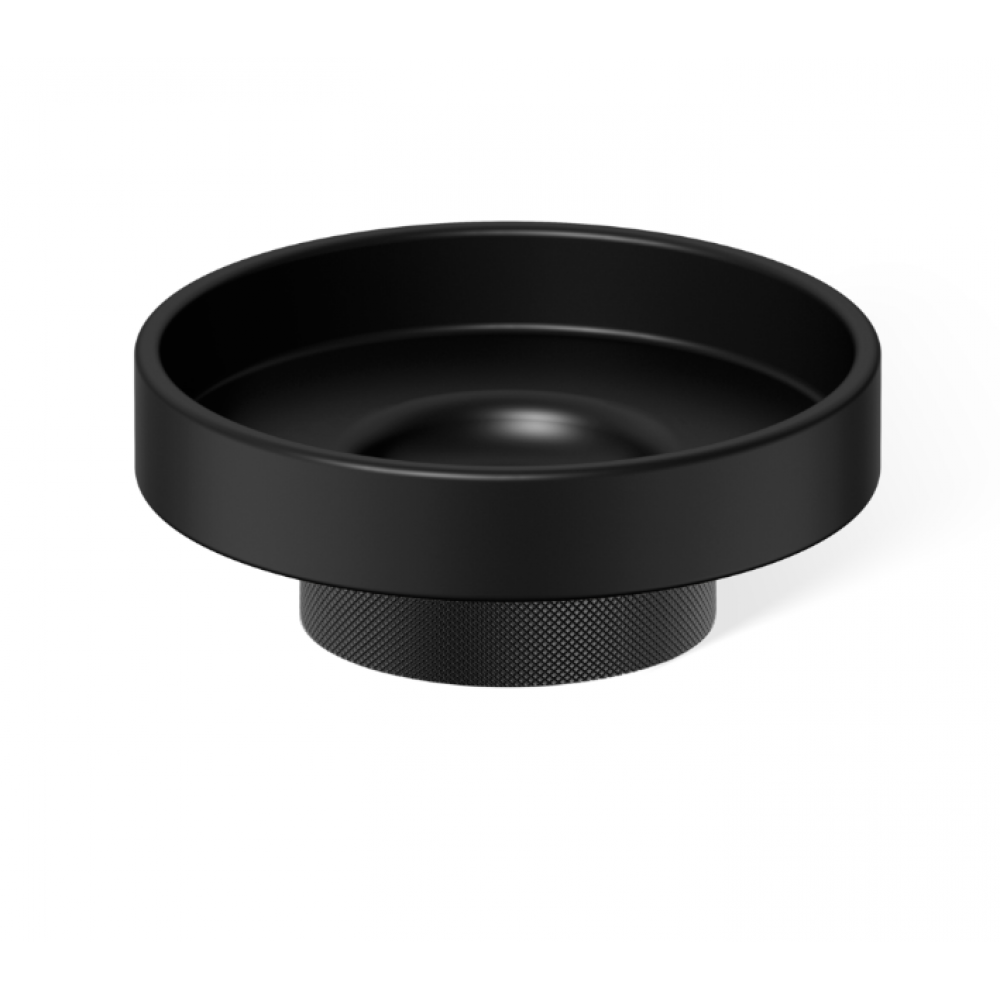 Мыльница, Decor Walther, Club, шгв 110*110*40, цвет-черный матовый (Matt Black, Nero Opaco)