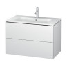 Тумба под раковину, Duravit, L-Cube, шгв 820*481*550, раковина-необходимо заказать, цвет-белый матовый