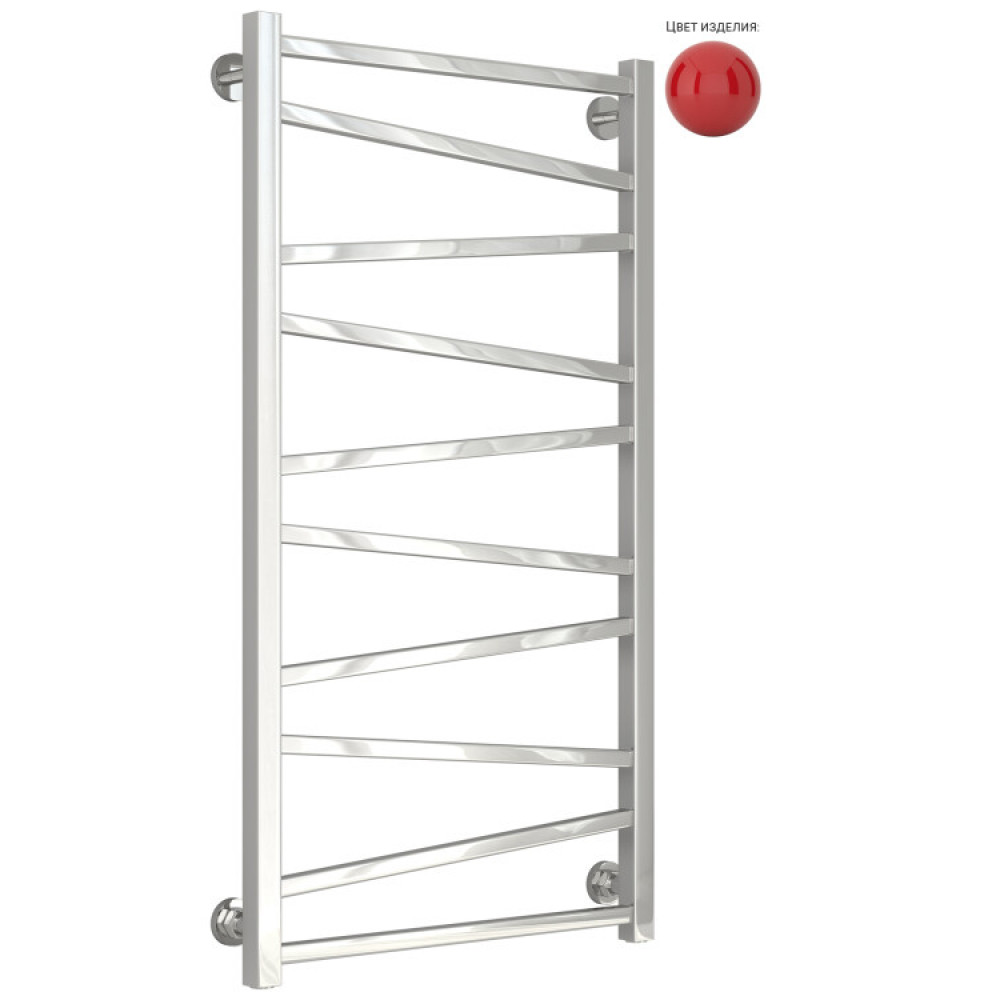 Полотенцесушитель, Сунержа, Сирокко, шгв 550*75*1000, нижнее, цвет-RAL 3020 Транспортный красный