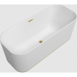 Ванна, Villeroy&Boch, Finion, шгв 1700*700*480, цвет-альпийский белый/золото