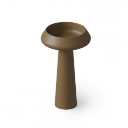 Раковина, DEA Design, Pedestal Basin, шгв 545*545*900, отверстия для смесителя-отсутствуют, цвет-Dark Camel