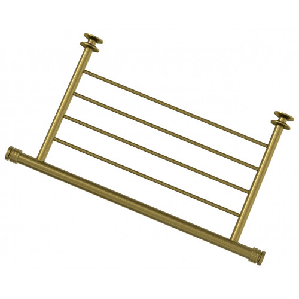 Полка, Сунержа, прямая 4П, ш 370, материал-нержавеющая сталь, цвет-состаренная бронза