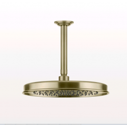 Верхний душ, Gessi, VENTI20, 300*300, цвет-Brushed Brass PVD