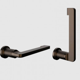Бумагодержатель, Gessi, Inciso, шгв 183*77*41, цвет-Dark Bronze