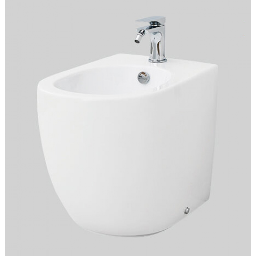 Биде, Artceram, File 2.0, подвесной, шг 370*520, Saniglaze, цвет-Matt White