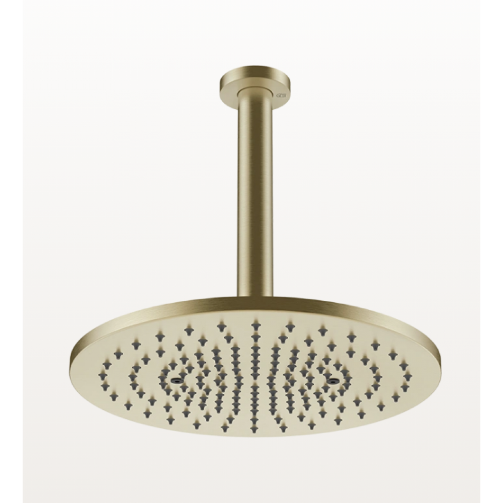 Верхний душ, Gessi, 300*300, цвет-Brushed Brass PVD