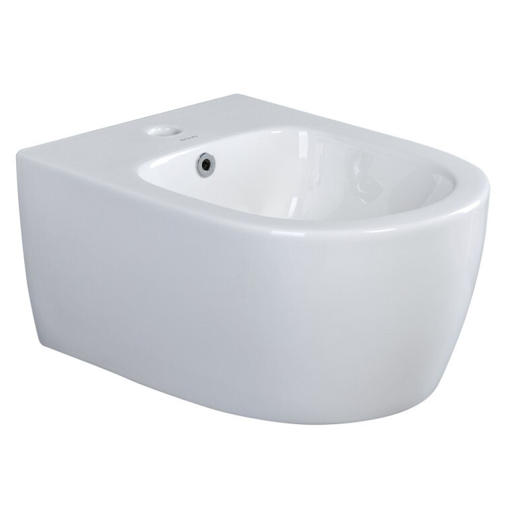 Биде, Splendy, Pride, подвесной, шгв 360*525*315, Crystal glaze, цвет-белый