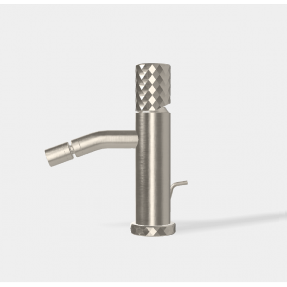 Смеситель для биде, Fima Carlo Frattini, Spillo Tech, X COLLECTION, цвет-никель брашированный