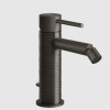 Смеситель для биде, Gessi, 316 Trame, цвет-Black Metal Brushed PVD