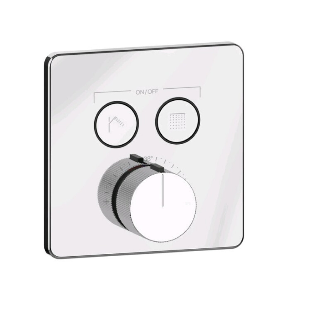 Смеситель для душа, Gessi, HI-FI Comfort, на 2 потребителя, цвет-хром