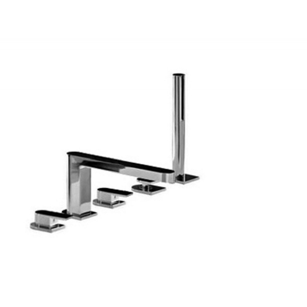 Смеситель для ванны и душа, Fantini, Mare, цвет-черный матовый