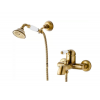 Смеситель для ванны и душа, Nicolazzi, P.M.Blanc, цвет-бронза