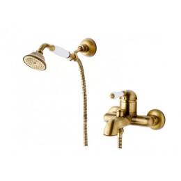 Смеситель для ванны и душа, Nicolazzi, P.M.Blanc, цвет-бронза