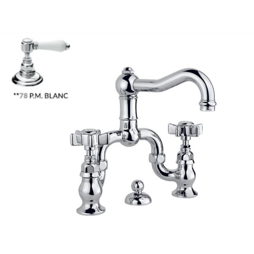 Смеситель для раковины, Nicolazzi, P.Mont Blanc, цвет-Bronzed Plated