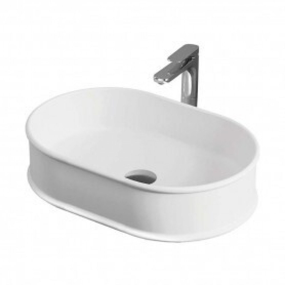 Раковина, Artceram, Atelier, шгв 600*400*150, отверстия для смесителя-отсутствуют, цвет-белый глянцевый