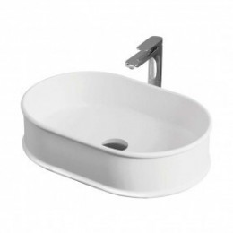 Раковина, Artceram, Atelier, шгв 600*400*150, отверстия для смесителя-отсутствуют, цвет-белый глянцевый