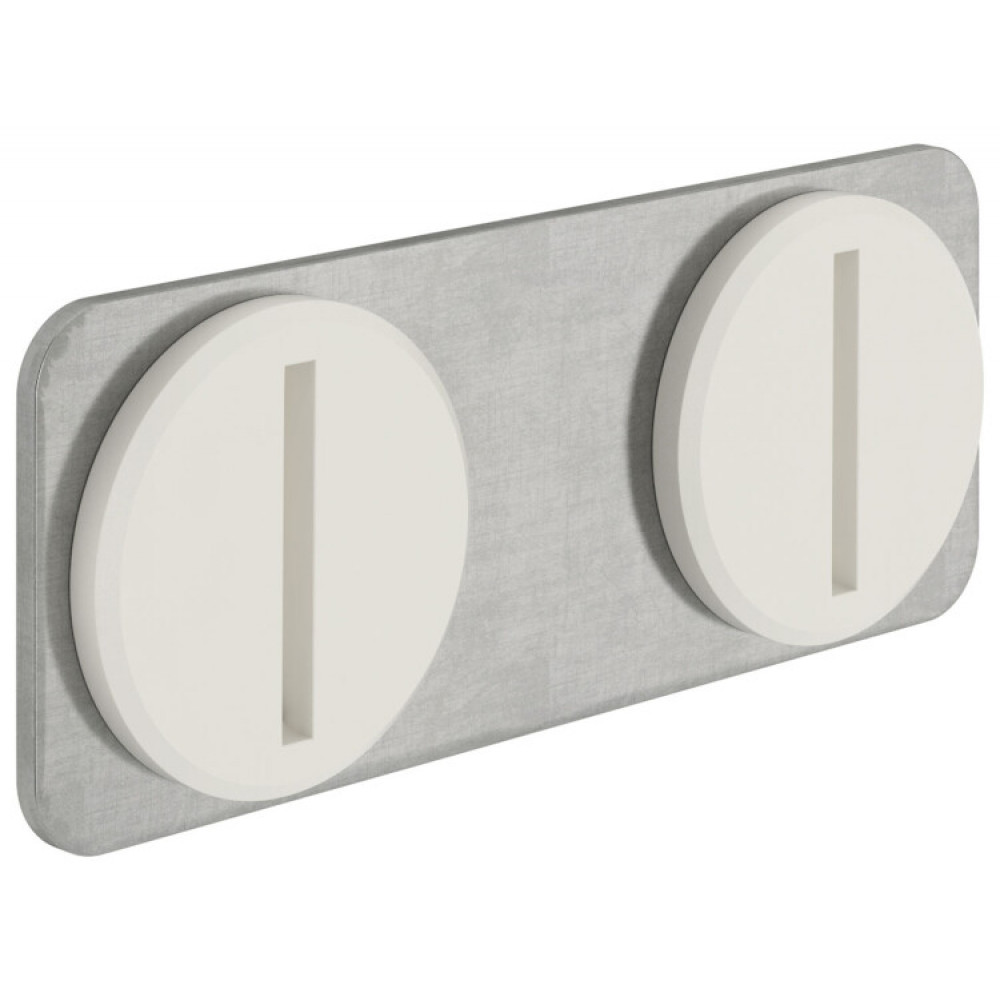 Монтажная пластина, Сунержа, EU50, шгв 86*13*34, цвет-сталь (без покрытия)