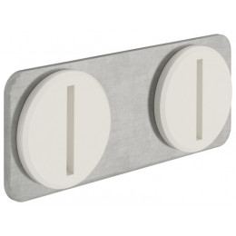 Монтажная пластина, Сунержа, EU50, шгв 86*13*34, цвет-сталь (без покрытия)