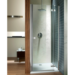 Дверь, Radaway, Almatea DWJ, шв 800*1950, петли-справа, хром, цвет стекла-прозрачный, Easy Clean