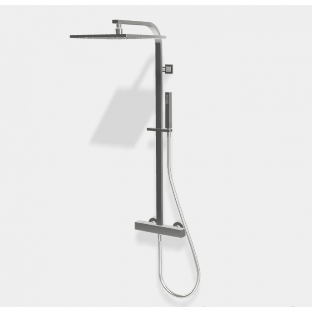 Душевая стойка, Fima Carlo Frattini, Shower column, цвет-хром