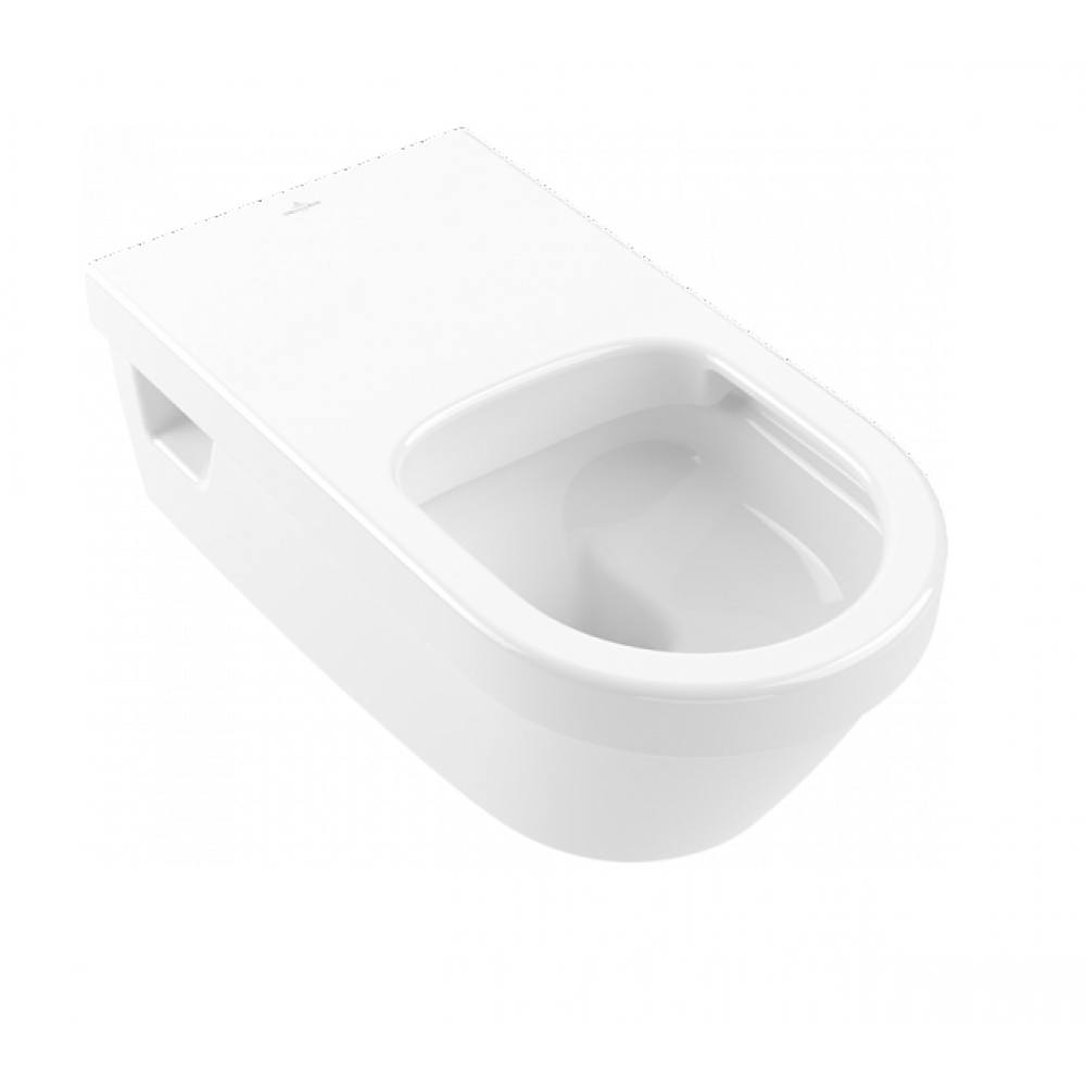 Унитаз, Villeroy&Boch, ViCare, подвесной, шгв 370*700*325, CeramicPlus/AntiBac, цвет-альпийский белый