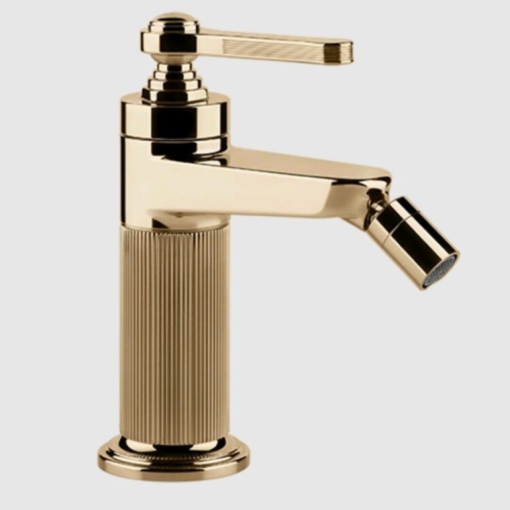 Смеситель для биде, Gessi, VENTI20, цвет-Warm Bronze PVD