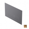 Клавиша смыва, Ritmonio, для унитаза, шгв 245*3*160, цвет-Brushed Bronze