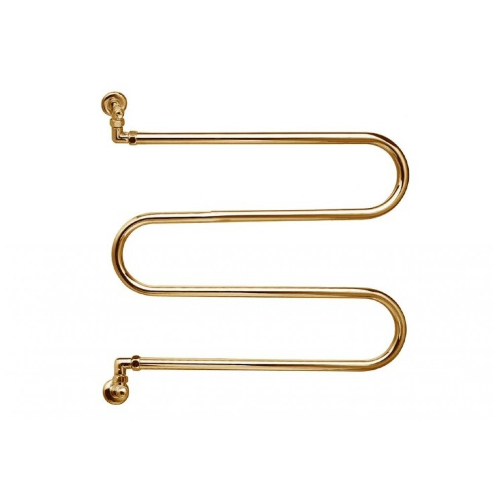 Полотенцесушитель, Margaroli, Vento, 400, шгв 600*125*632, цвет-золото