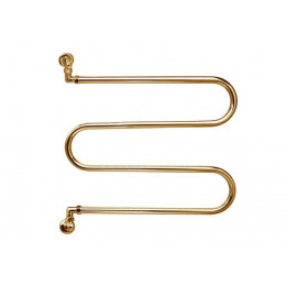 Полотенцесушитель, Margaroli, Vento, 400, шгв 600*125*632, цвет-золото