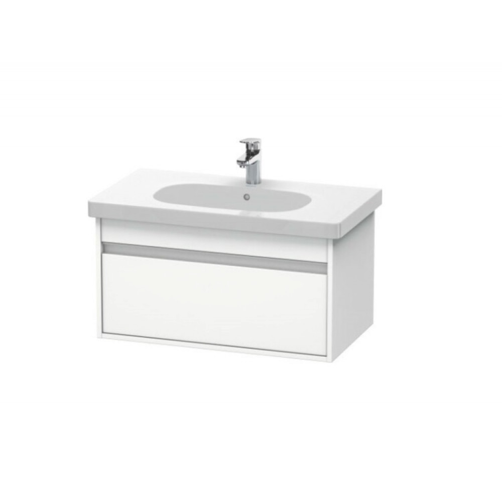 Тумба под раковину, Duravit, Ketho, шгв 800*455*410, раковина-необходимо заказать, цвет-белый матовый