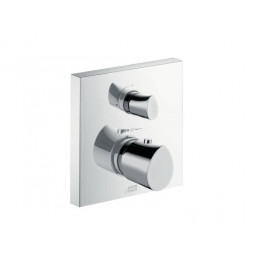 Смеситель для душа, Hansgrohe, Axor Starck Organic, цвет-шлифованный черный хром