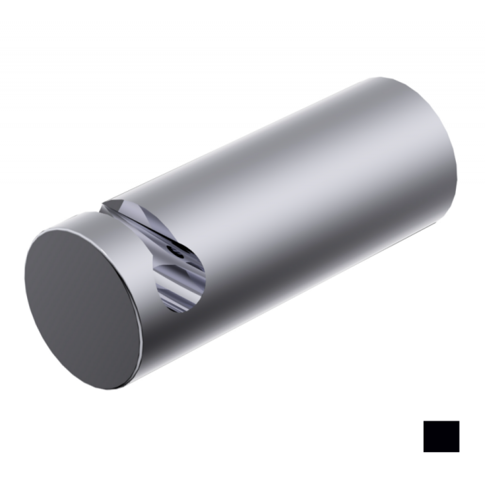 Крючок, Ritmonio, Elementa Fittings, шгв 30*80*30, цвет-черный