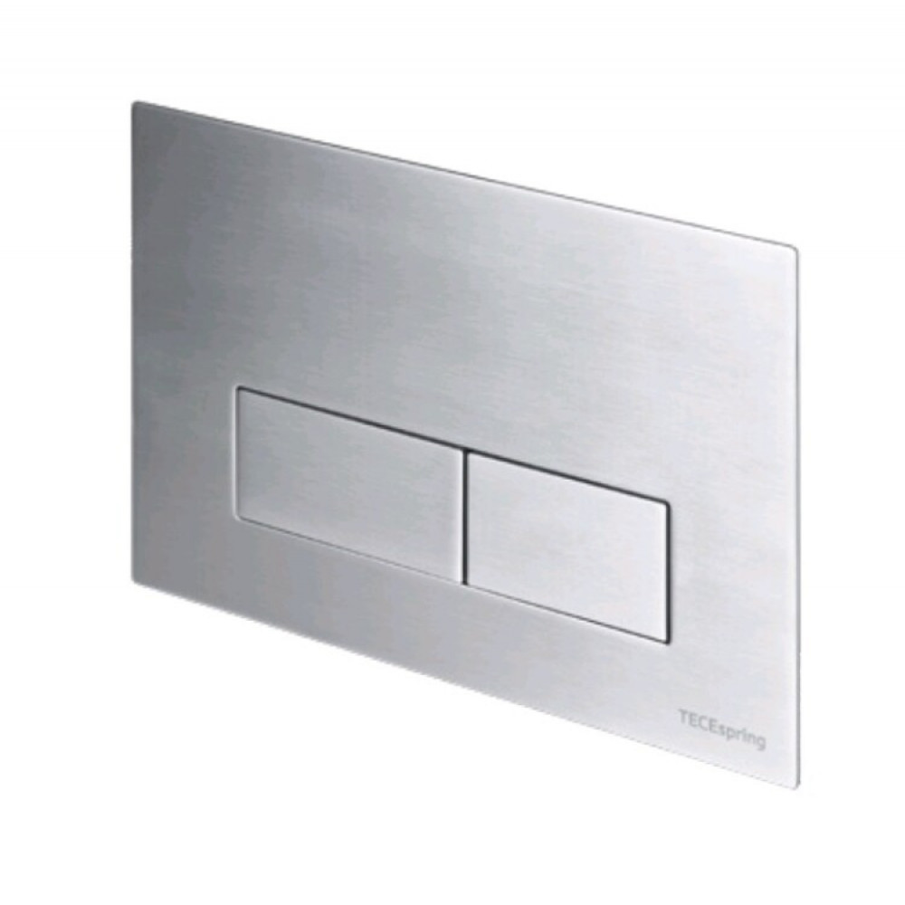 Клавиша смыва, TECE, TeceSpring S, для унитаза, шгв 245*5*165, цвет-сатин (с покрытием против отпечатков пальцев)