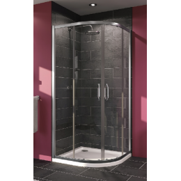Душевое ограждение, Huppe, X1, шгв 900*900*1900, петли-слева и справа, серебро с ярким блеском, цвет стекла-прозрачный