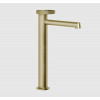 Смеситель для раковины, Gessi, Anello, цвет-Brushed Brass PVD