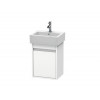 Тумба под раковину, Duravit, Ketho, шгв 400*320*550, петли-слева, раковина-необходимо заказать, цвет-белый матовый