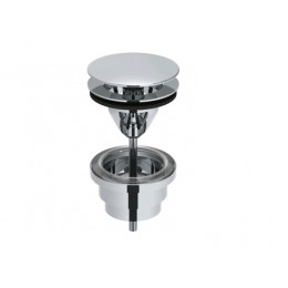 Донный клапан, Dornbracht, для раковины, цвет-платина матовая