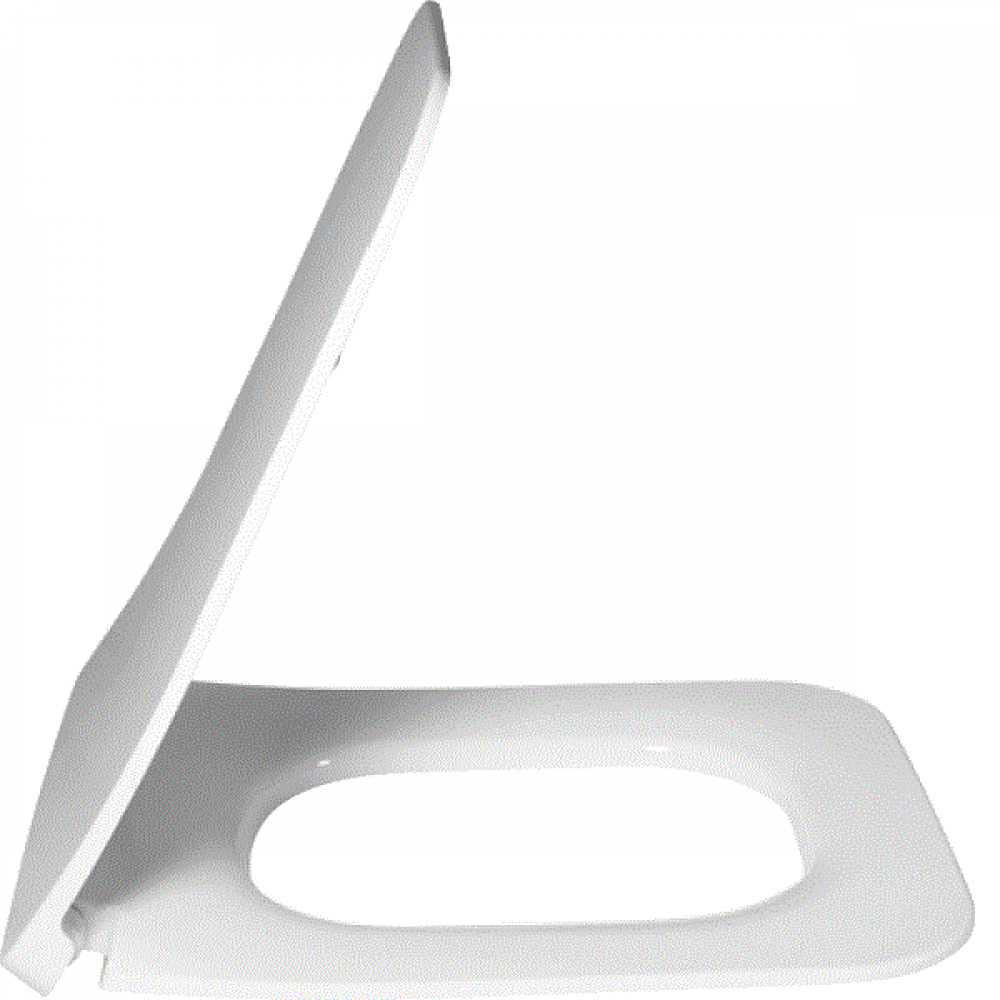 Сиденье для унитаза, Villeroy&Boch, Venticello, шг 379*436, цвет-альпийский белый (белый Alpin)