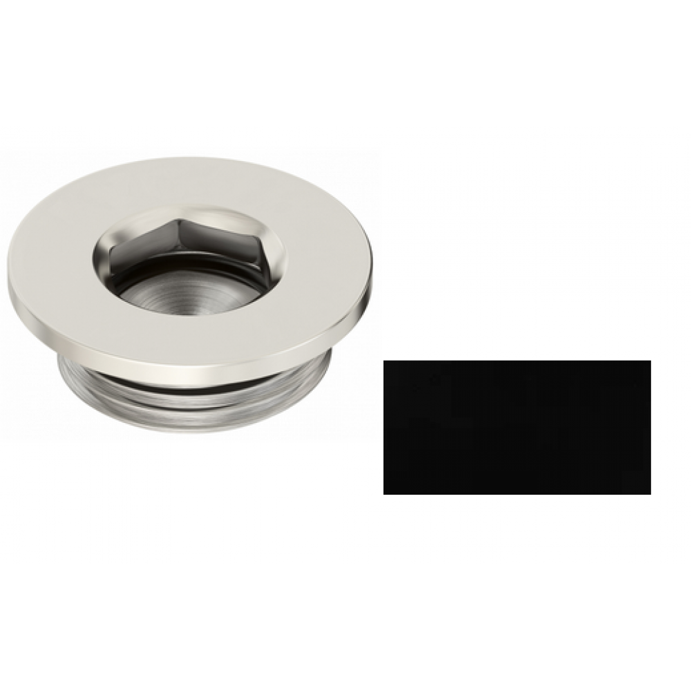 Заглушка, Сунержа, цвет-черный матовый