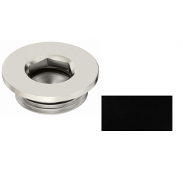 Заглушка, Сунержа, цвет-черный матовый