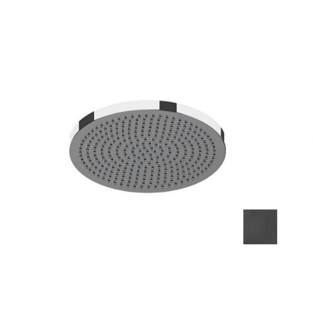 Верхний душ, Almar, Velvet, 232*232, цвет-Absolute Black Brushed PVD (Товар заказной, возврату не подлежит)