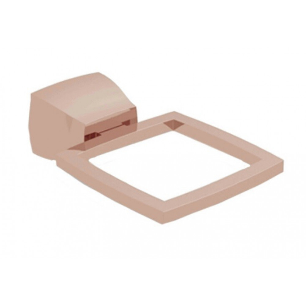 Держатель для стакана, мыльницы, дозатора, Bertocci, Grace, цвет-золото розовое