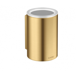 Стакан, Axor, Axor Universal Circular, шгв 76*84*114 мм, цвет-шлифованное золото