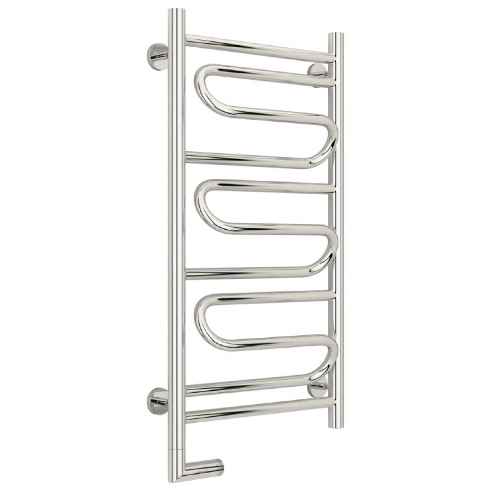 Полотенцесушитель, Сунержа, Элегия 2.0, шгв 450*117-132*862, нижнее слева, МЭМ, цвет-сталь (без покрытия)